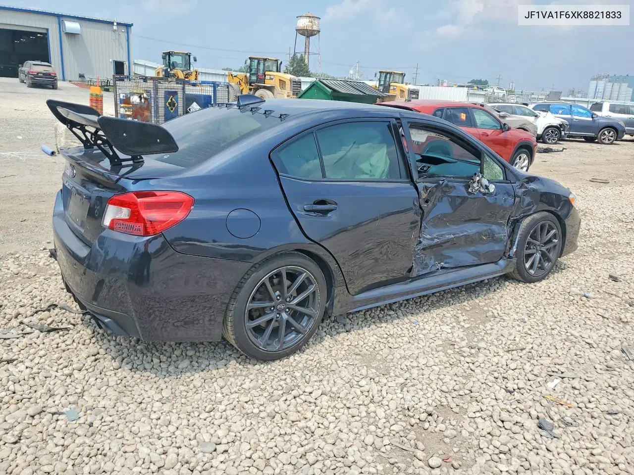2019 Suba Wrx VIN: JF1VA1F6XK8821833 Lot: 61226356
