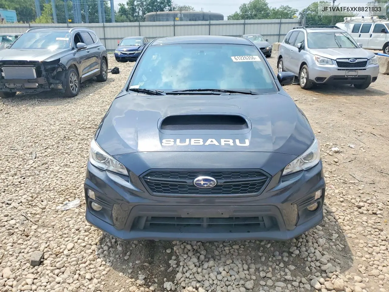 2019 Suba Wrx VIN: JF1VA1F6XK8821833 Lot: 61226356