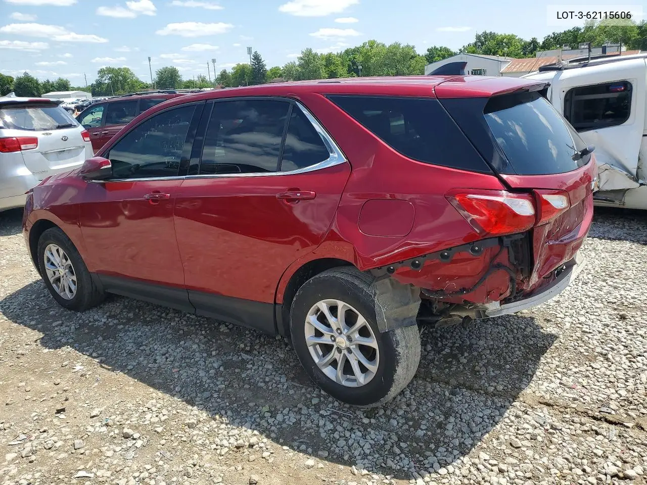 2019 Chevrolet Equinox Lt VIN: 3GNAXKEV3KS640769 Lot: 62115606