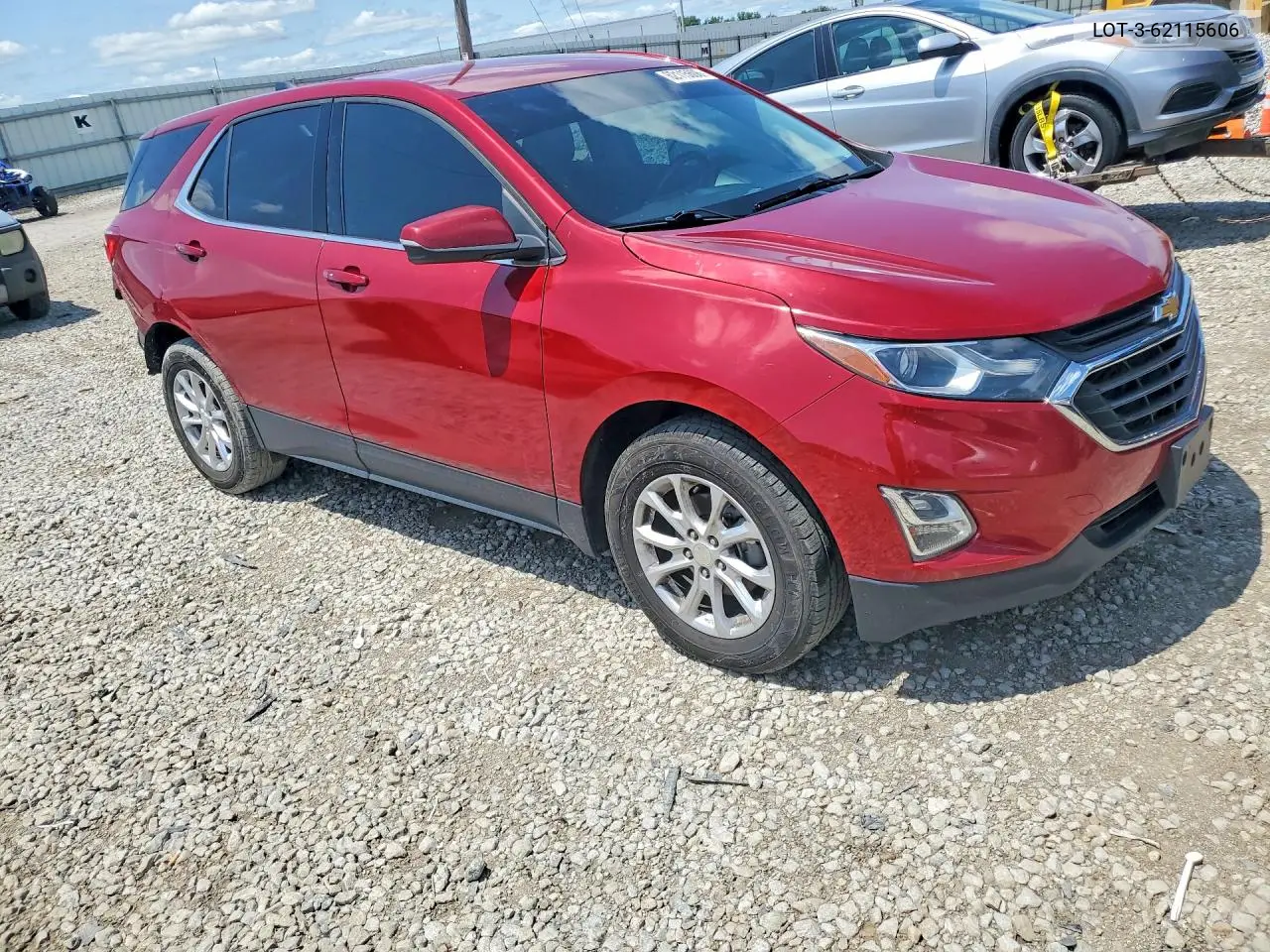 2019 Chevrolet Equinox Lt VIN: 3GNAXKEV3KS640769 Lot: 62115606