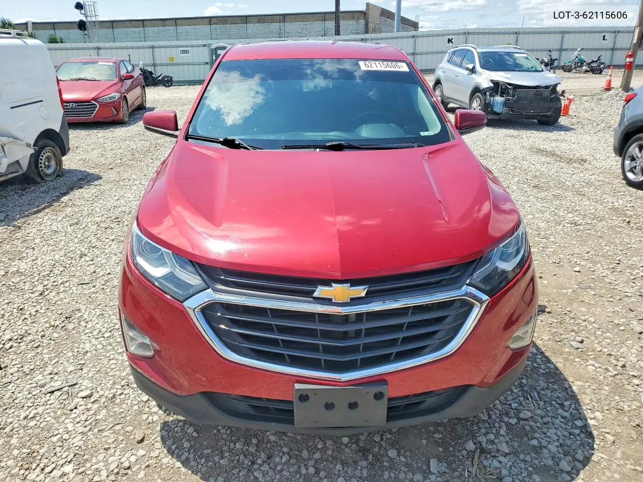 2019 Chevrolet Equinox Lt VIN: 3GNAXKEV3KS640769 Lot: 62115606