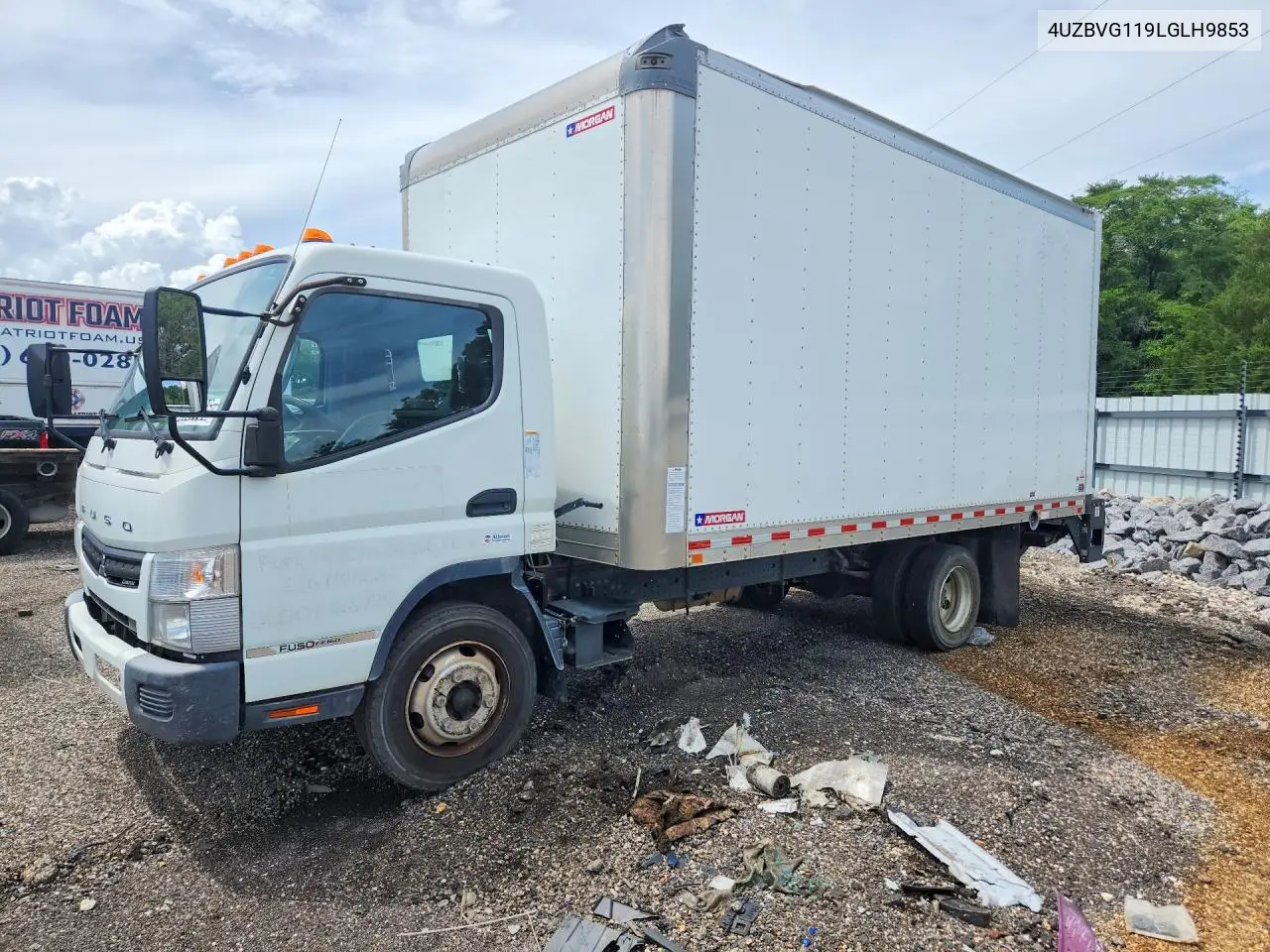 2020 Mitsubishi Fuso Box Truck ** Cln Title * Pri Fleet ** VIN: 4UZBVG119LGLH9853 Lot: 59529616