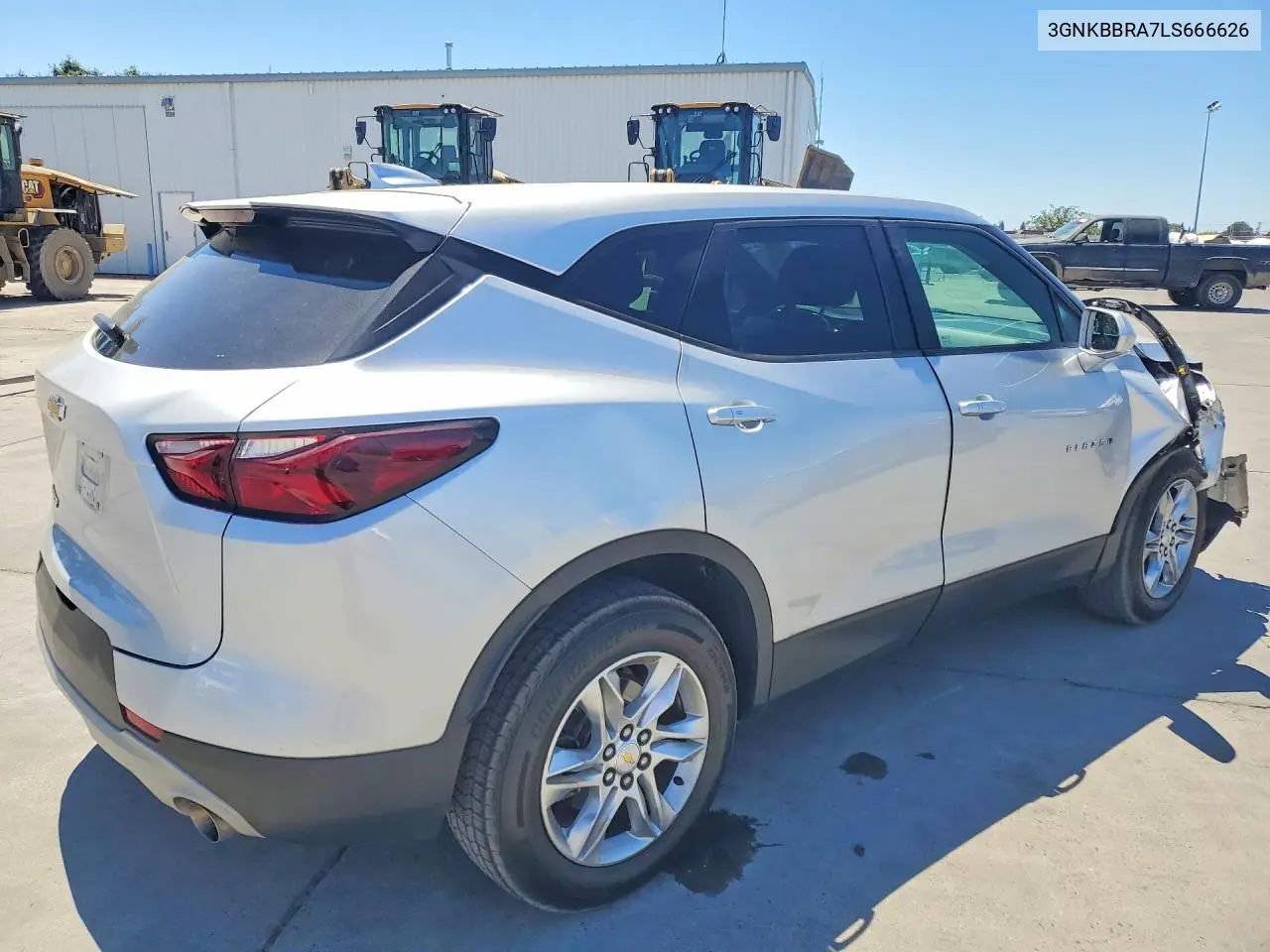 2020 Chev Blazer VIN: 3GNKBBRA7LS666626 Lot: 59735246
