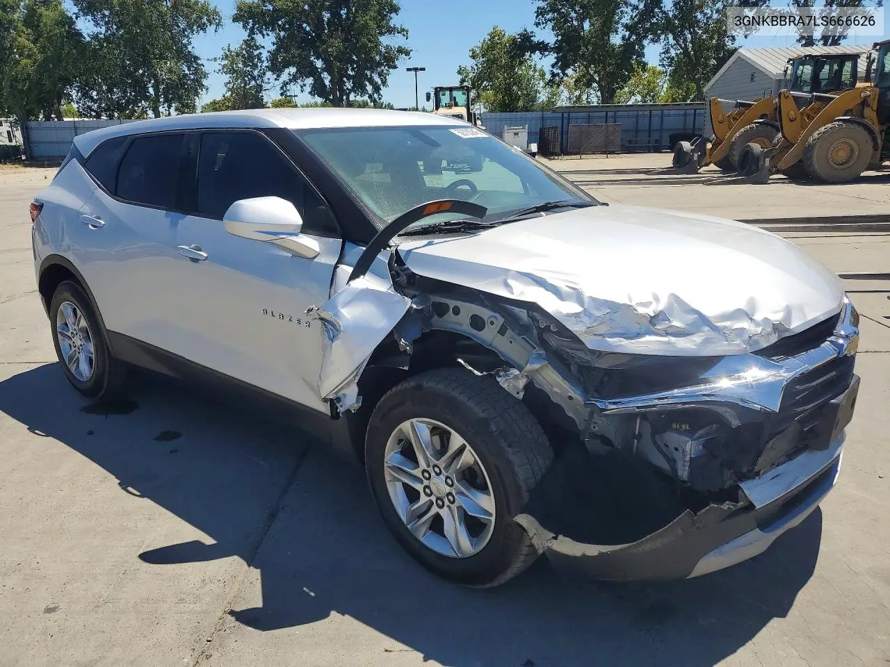 2020 Chev Blazer VIN: 3GNKBBRA7LS666626 Lot: 59735246