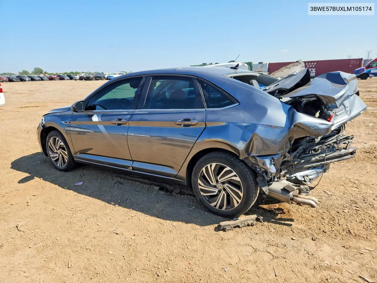 2020 Volkswagen Jetta Sel VIN: 3BWE57BUXLM105174 Lot: 60601826