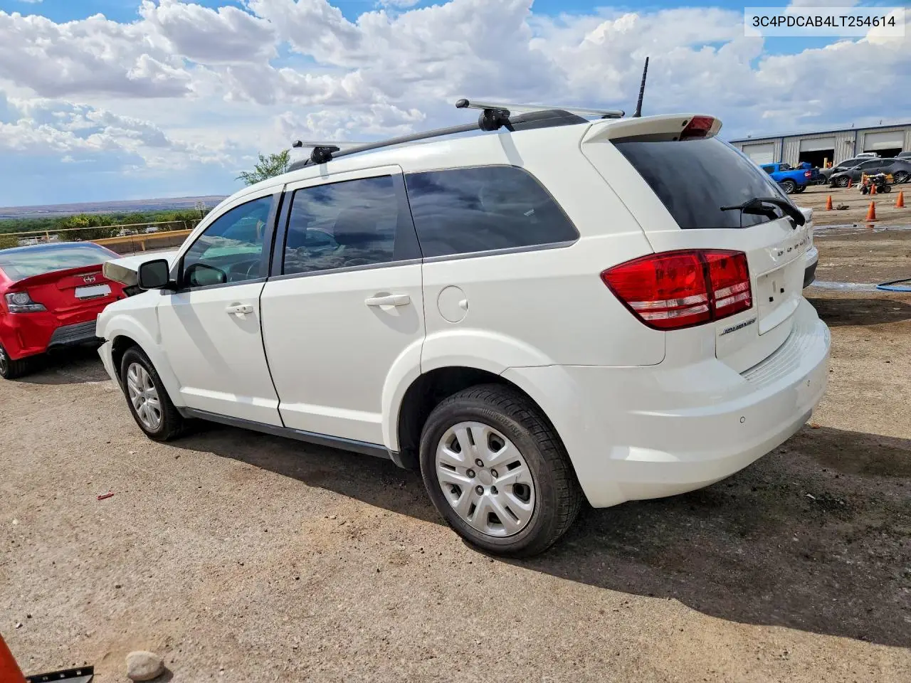 2020 Dodg Journey VIN: 3C4PDCAB4LT254614 Lot: 61852636