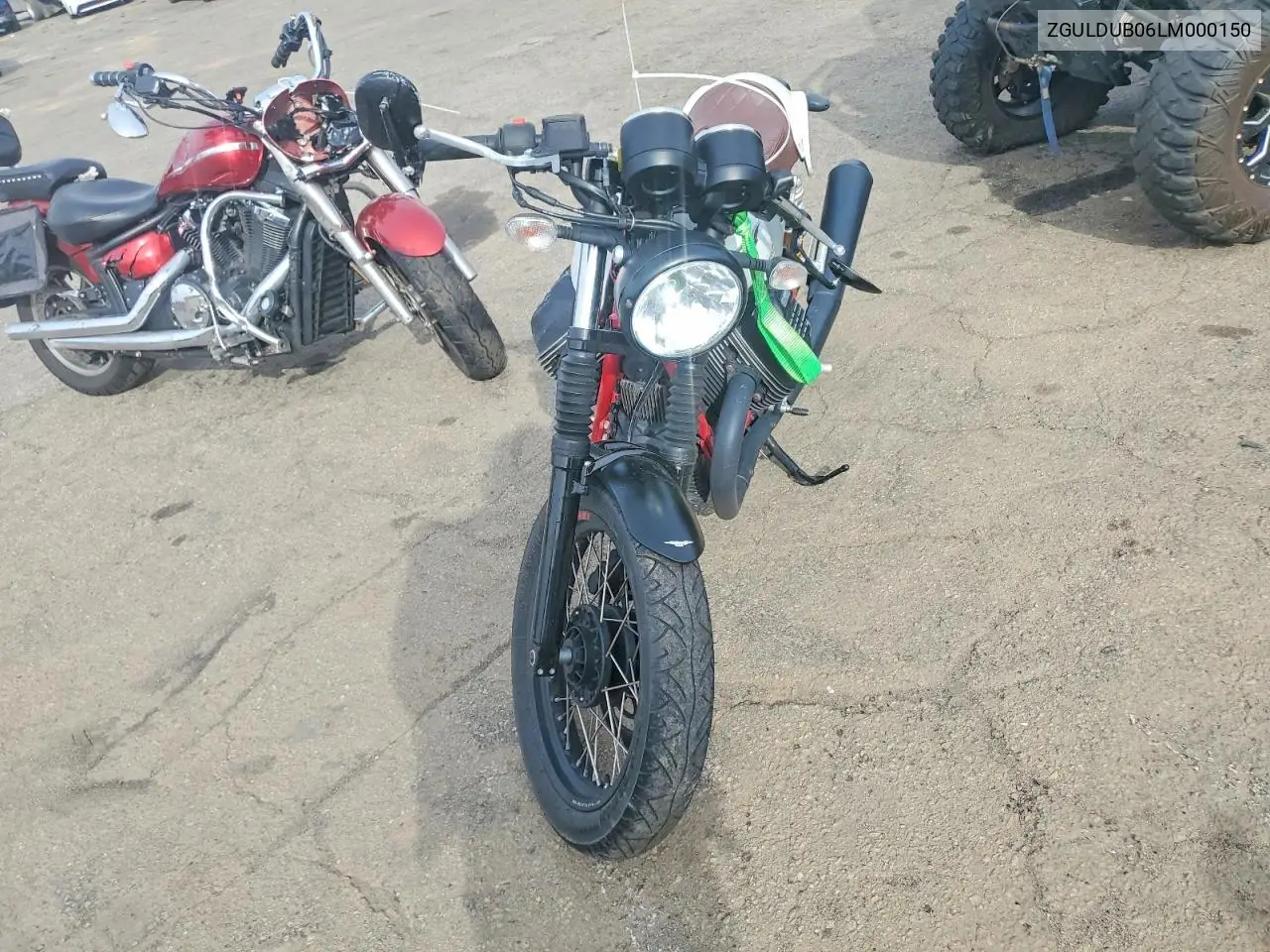 2020 Moto Guzzi V7 VIN: ZGULDUB06LM000150 Lot: 75174445