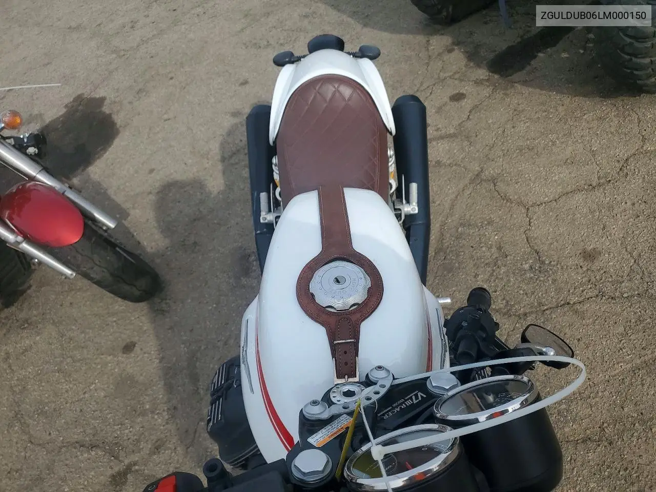 2020 Moto Guzzi V7 VIN: ZGULDUB06LM000150 Lot: 75174445