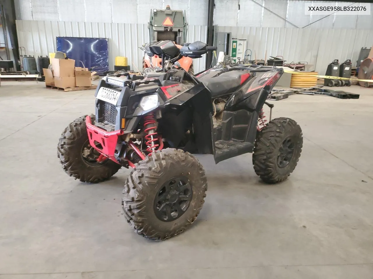 2020 Polaris Scrambler VIN: 4XASGE958LB322076 Lot: 75688354