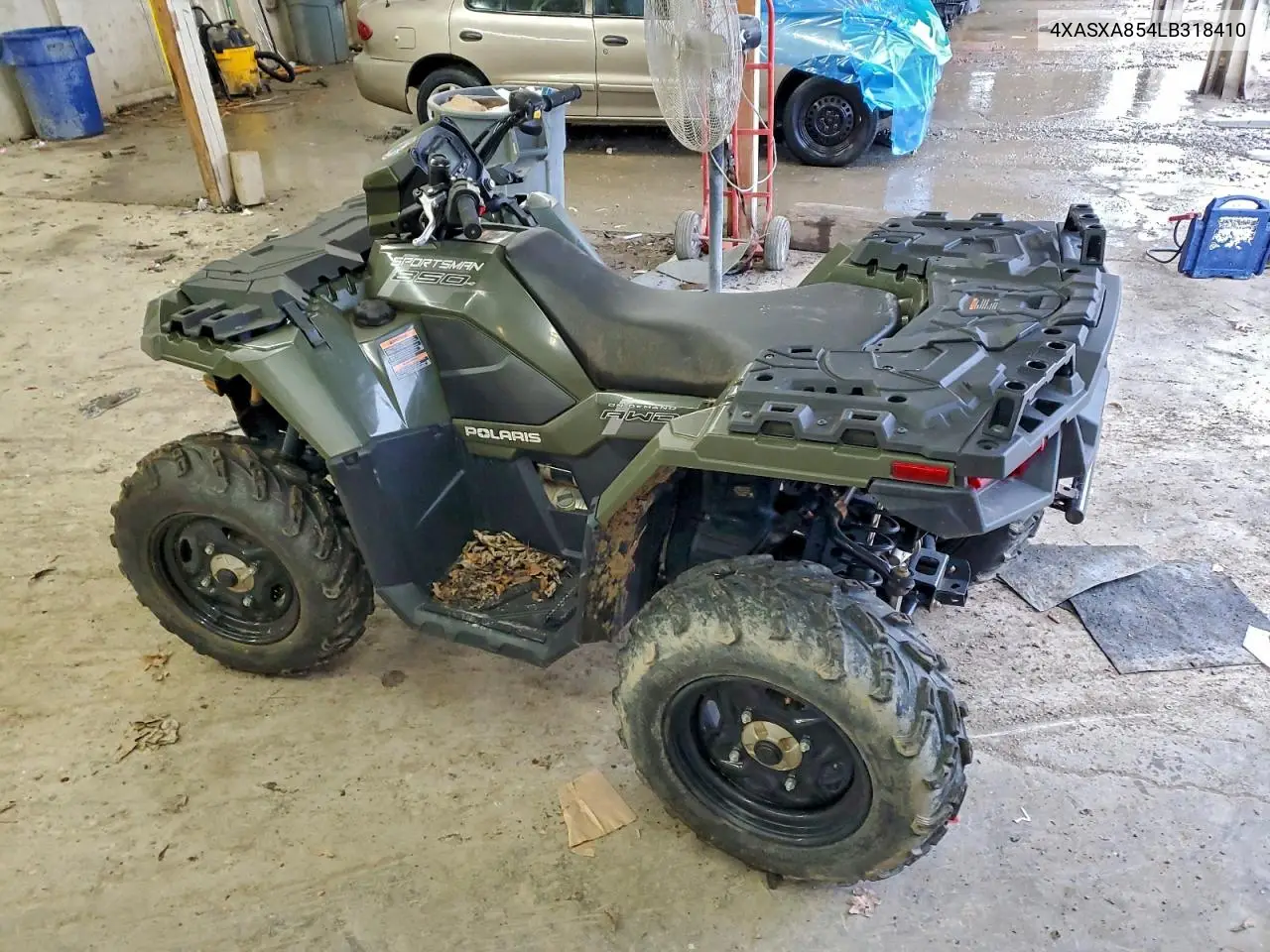 2020 Polaris Sportsman 850 Atv VIN: 4XASXA854LB318410 Lot: 95415485