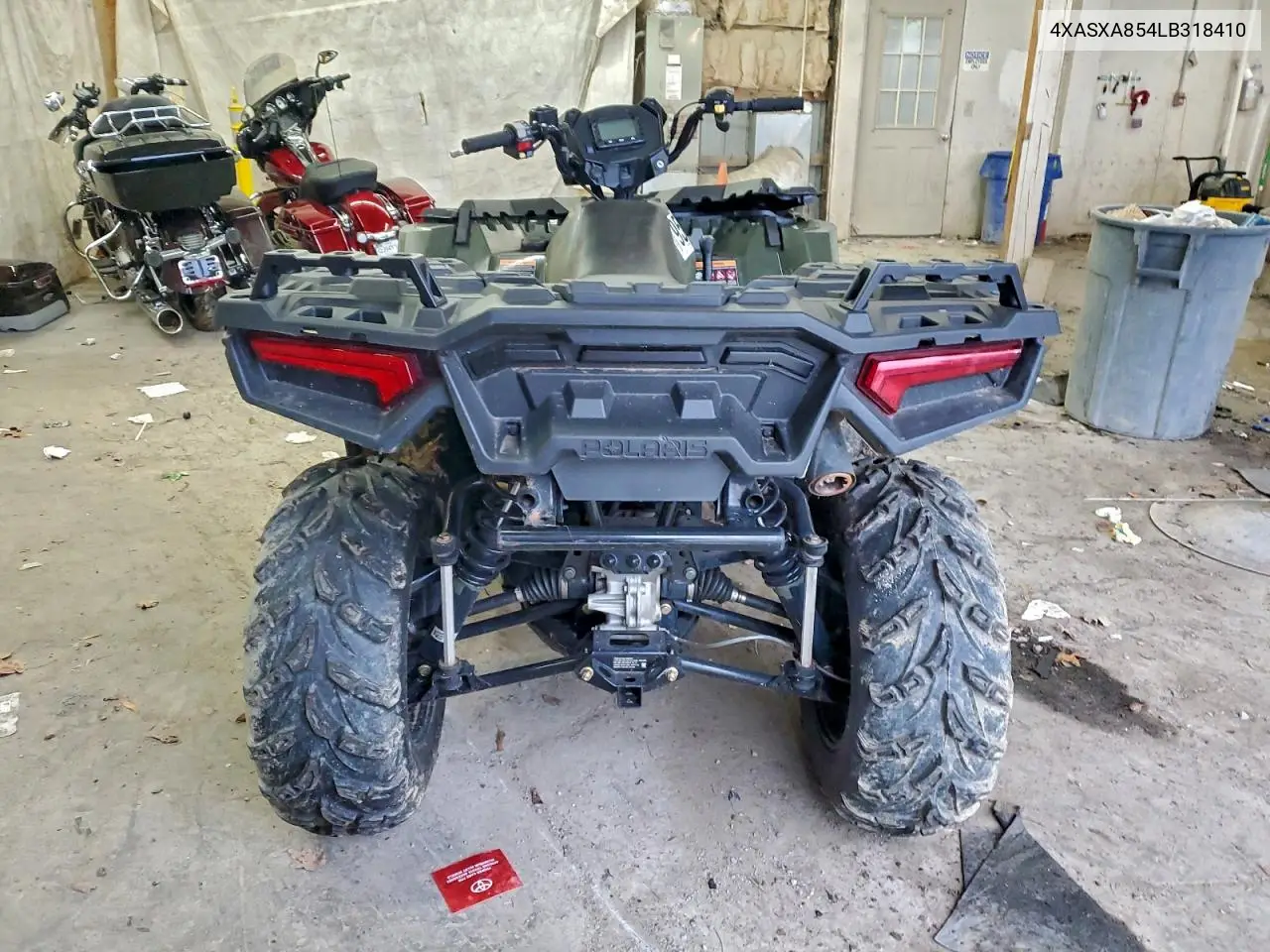 2020 Polaris Sportsman 850 Atv VIN: 4XASXA854LB318410 Lot: 95415485