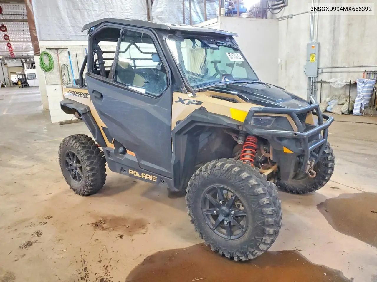 2021 Polaris General Xp Utility Vehicle VIN: 3NSGXD994MH656392 Lot: 58370636
