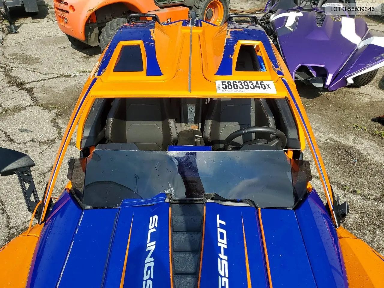 2021 Polaris Slingshot VIN: 57XAARGB8M8146223 Lot: 58639346