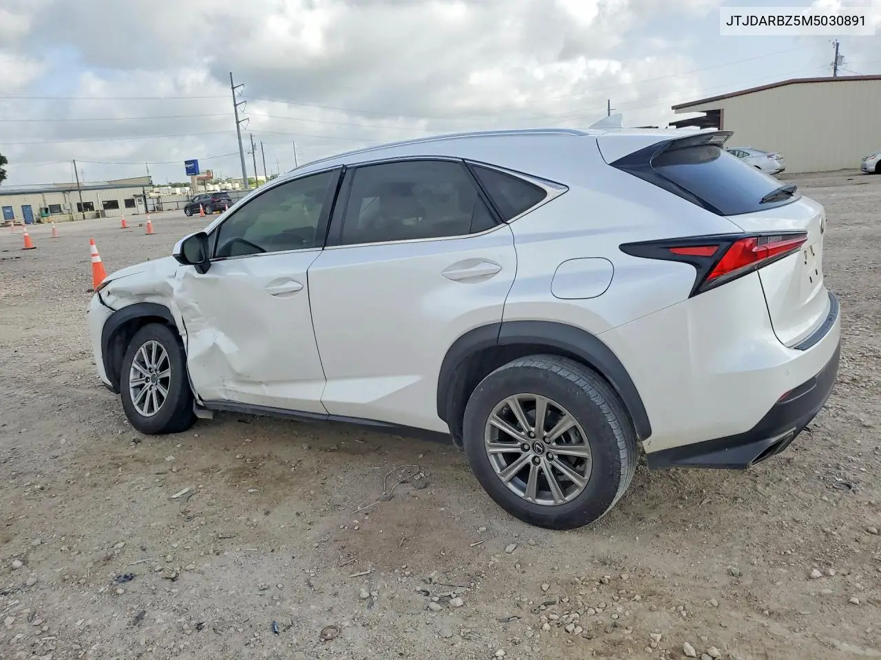 2021 Lexs Nx 300 VIN: JTJDARBZ5M5030891 Lot: 59201556