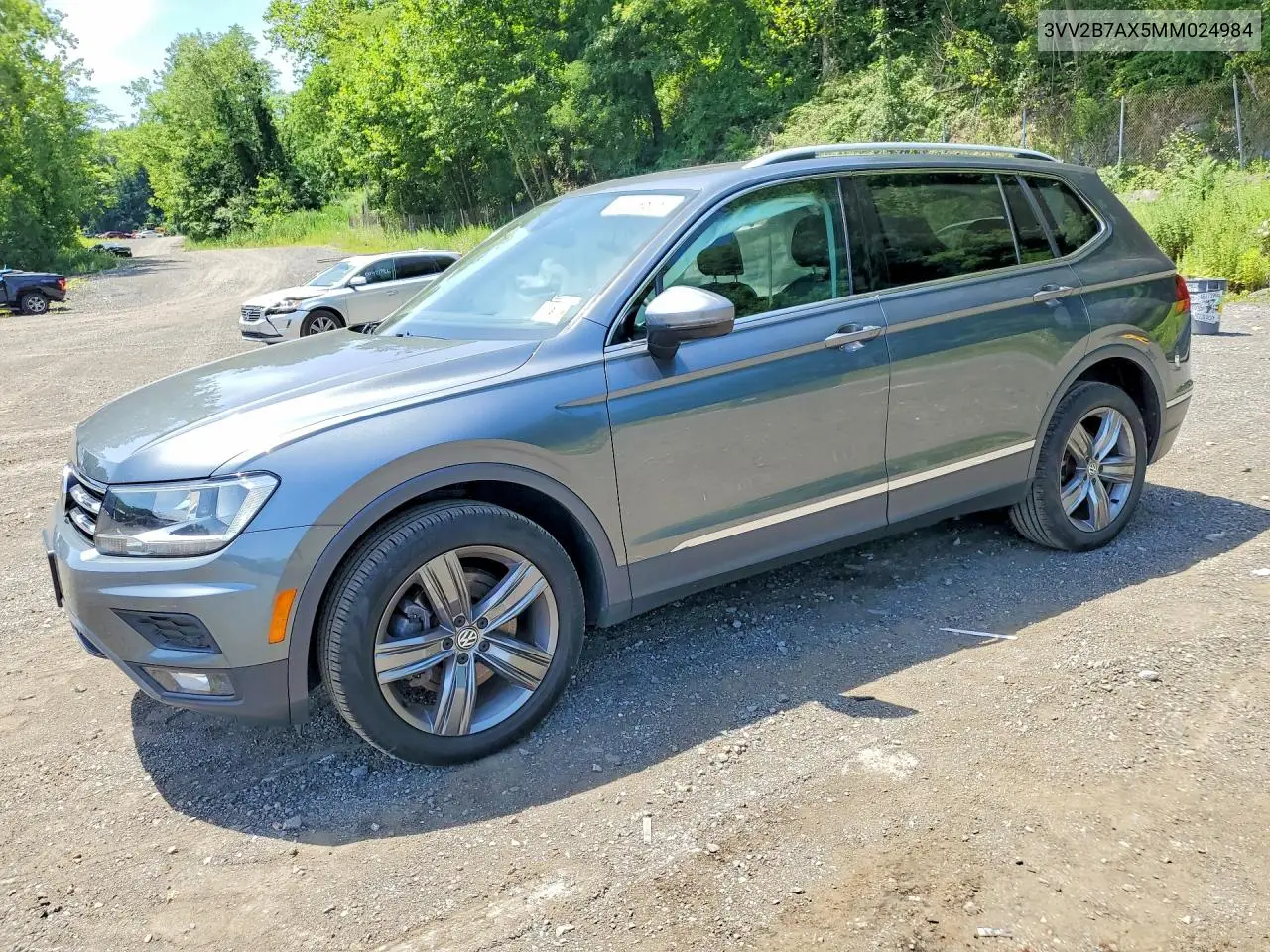 2021 Volk Tiguan VIN: 3VV2B7AX5MM024984 Lot: 60529826