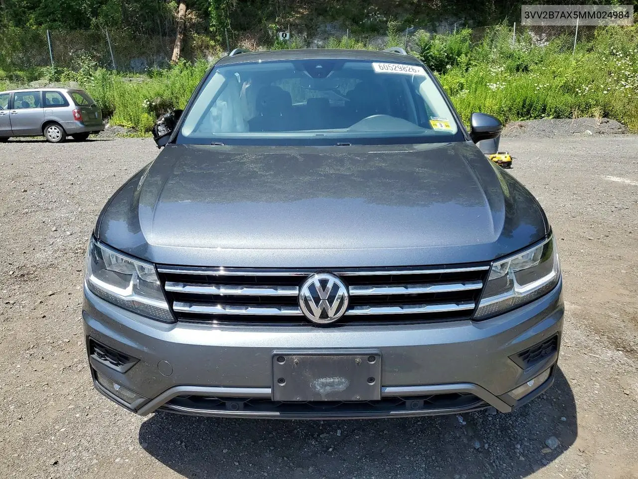 2021 Volk Tiguan VIN: 3VV2B7AX5MM024984 Lot: 60529826