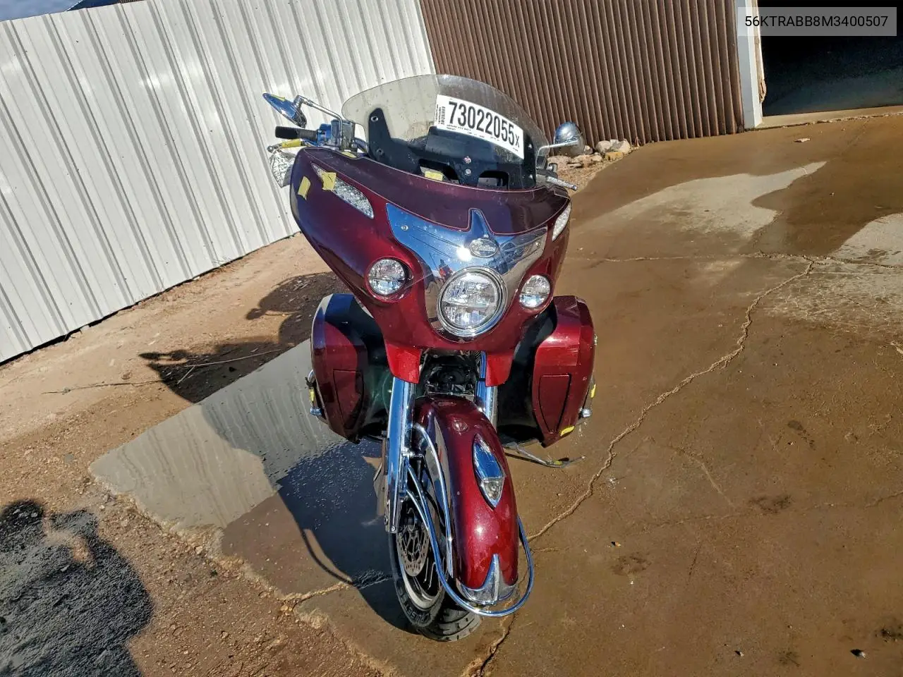 56KTRABB8M3400507 2021 Indian Motorcycle Co. Roadmaster