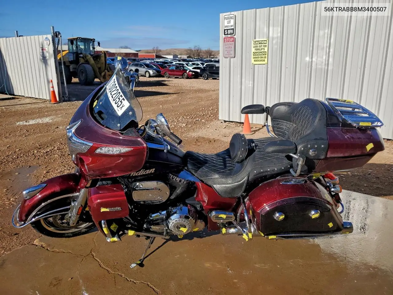 56KTRABB8M3400507 2021 Indian Motorcycle Co. Roadmaster