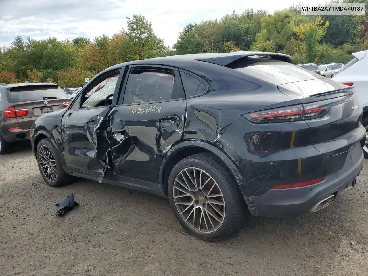 2021 Porsche Cayenne Coupe VIN: WP1BA2AY1MDA40137 Lot: 80855025