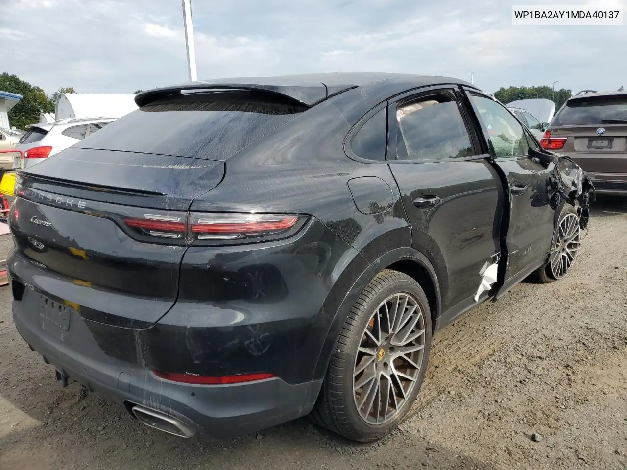 2021 Porsche Cayenne Coupe VIN: WP1BA2AY1MDA40137 Lot: 80855025
