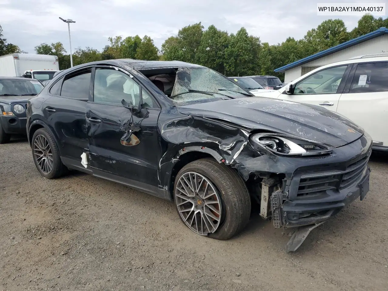 2021 Porsche Cayenne Coupe VIN: WP1BA2AY1MDA40137 Lot: 80855025