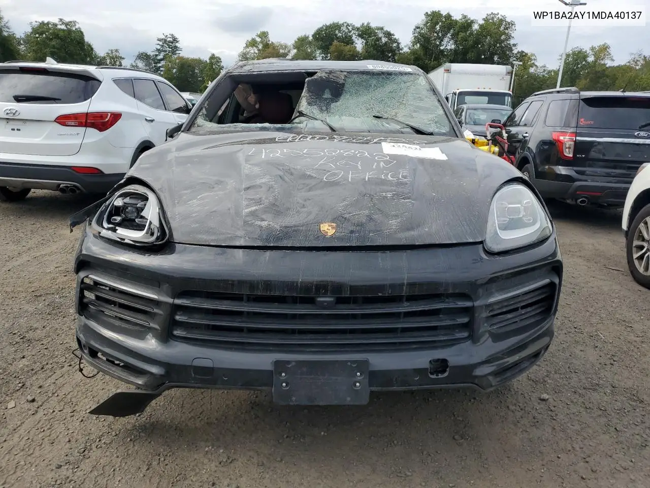 2021 Porsche Cayenne Coupe VIN: WP1BA2AY1MDA40137 Lot: 80855025