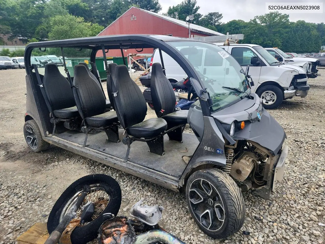 2022 Pols Atv VIN: 52CG6AEAXN5023908 Lot: 55548476