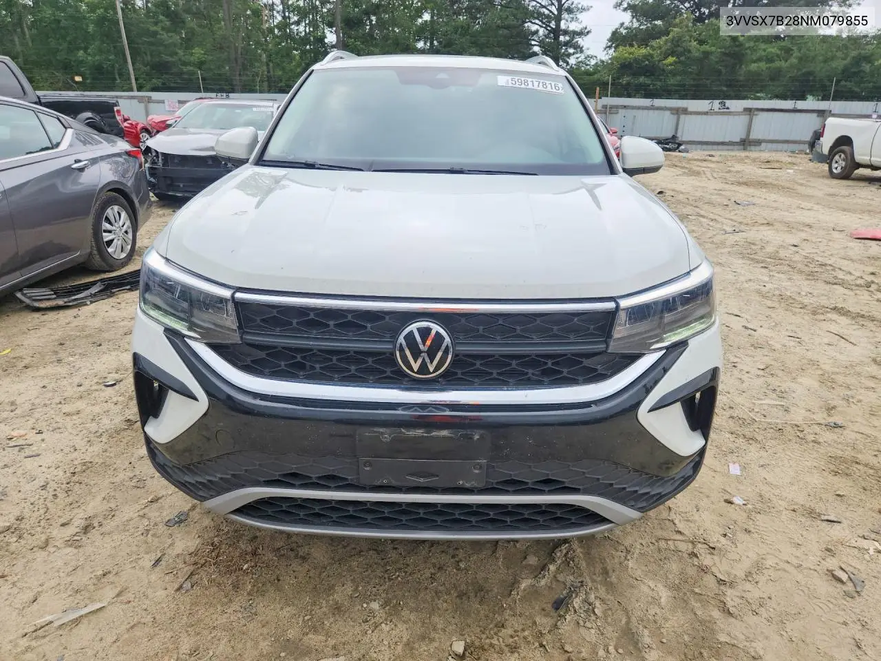 2022 Volk Taos VIN: 3VVSX7B28NM079855 Lot: 59817816