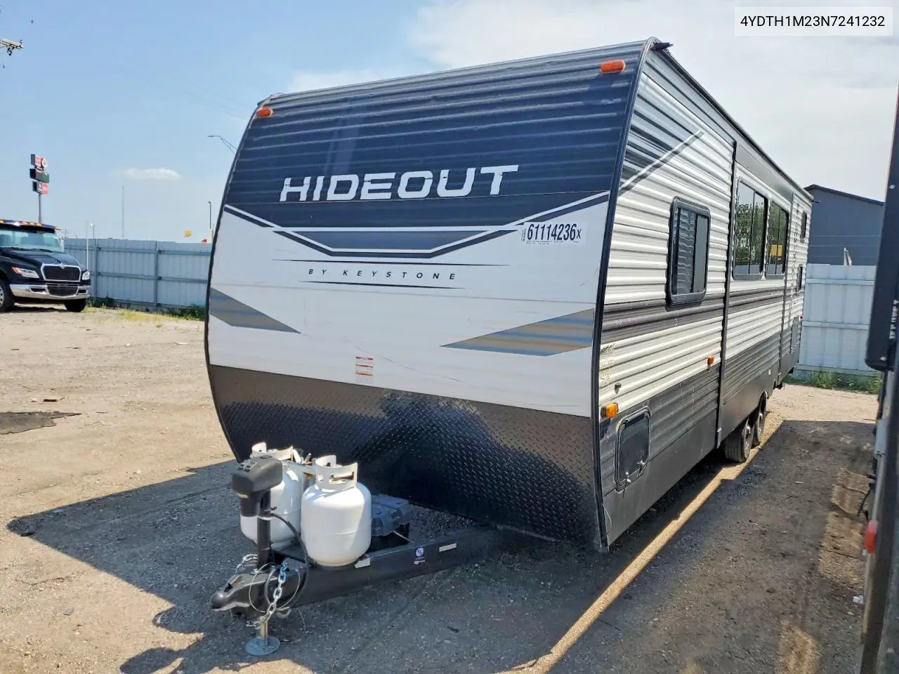 2022 Key Stone Recreational Vehicle (Rv) VIN: 4YDTH1M23N7241232 Lot: 61114236