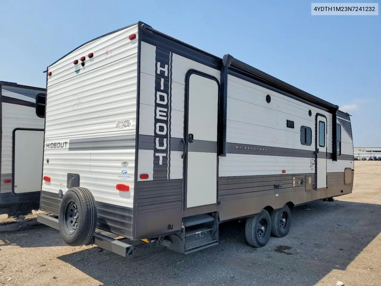 2022 Key Stone Recreational Vehicle (Rv) VIN: 4YDTH1M23N7241232 Lot: 61114236