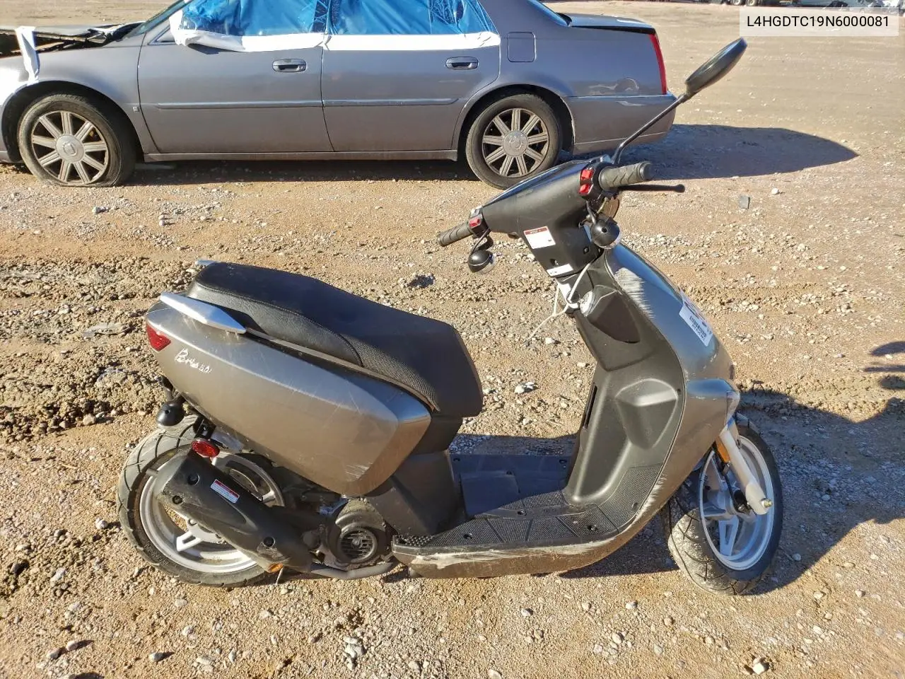 L4HGDTC19N6000081 2022 Other Motorcycle Genuine Brio 50
