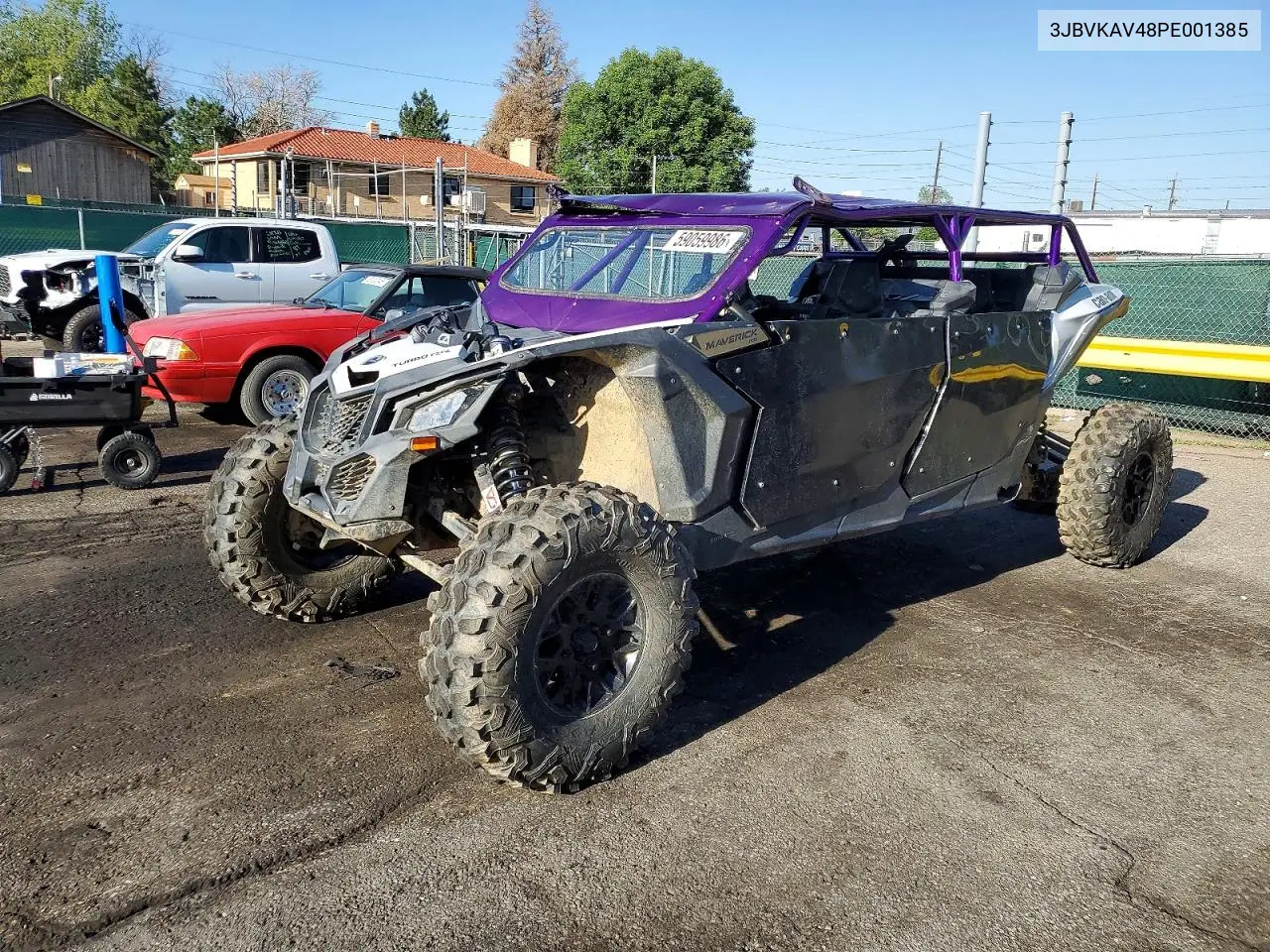 2023 Polaris Rzr Utility Vehicle VIN: 3JBVKAV48PE001385 Lot: 59059986
