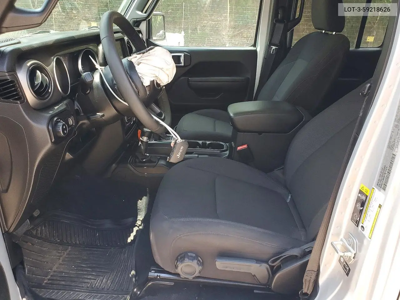 2023 Jep Gladiator Sport VIN: 1C6JJTAG5PL593353 Lot: 59218626