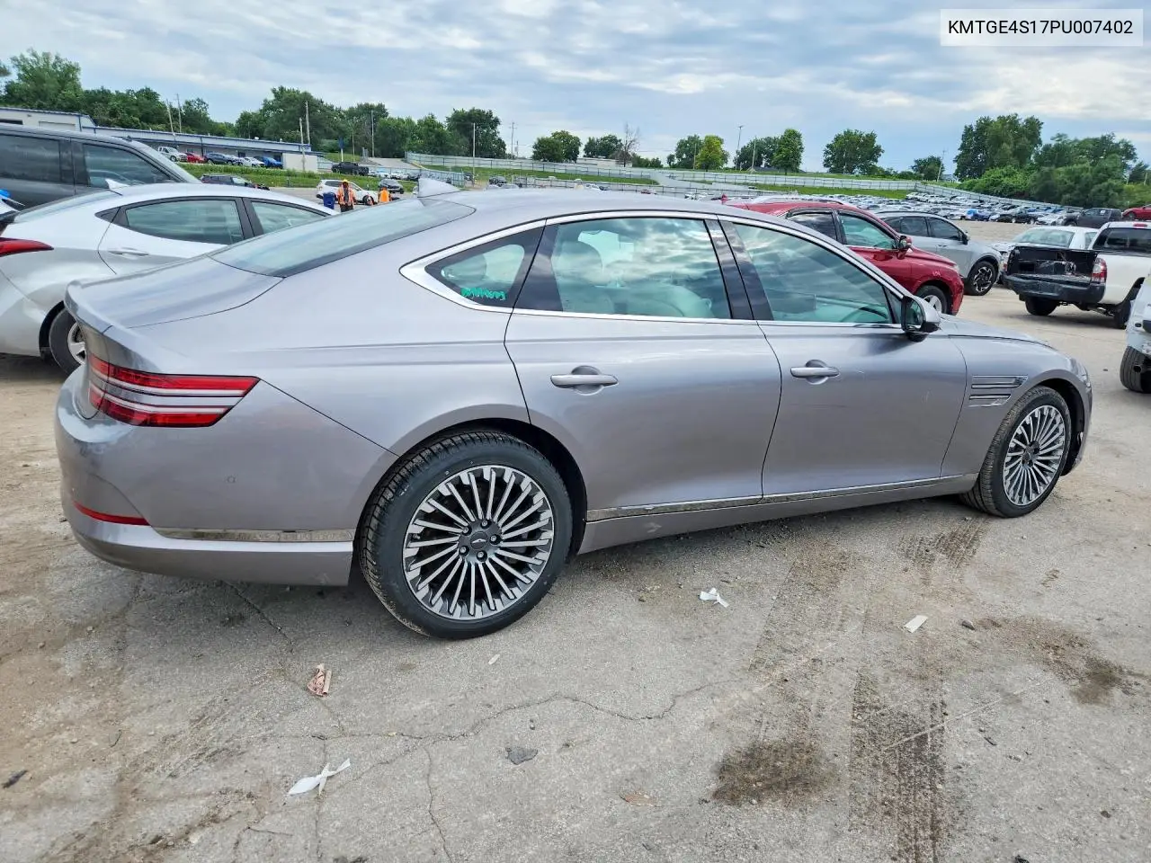 2023 Genesis Electrified G80 VIN: KMTGE4S17PU007402 Lot: 60804676