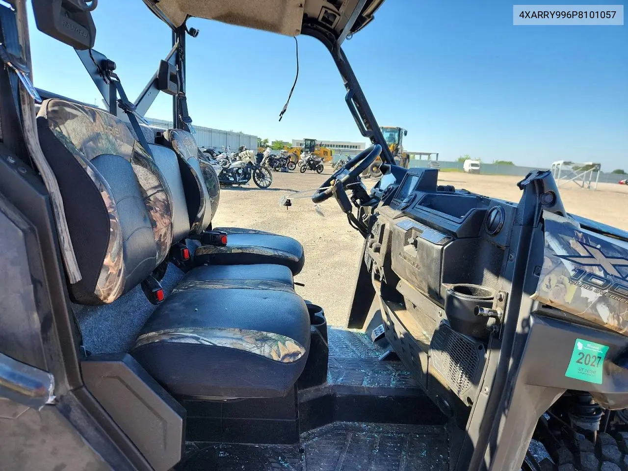 2023 Polaris Ranger 1000 Xp Utility Vehicle VIN: 4XARRY996P8101057 Lot: 60936486