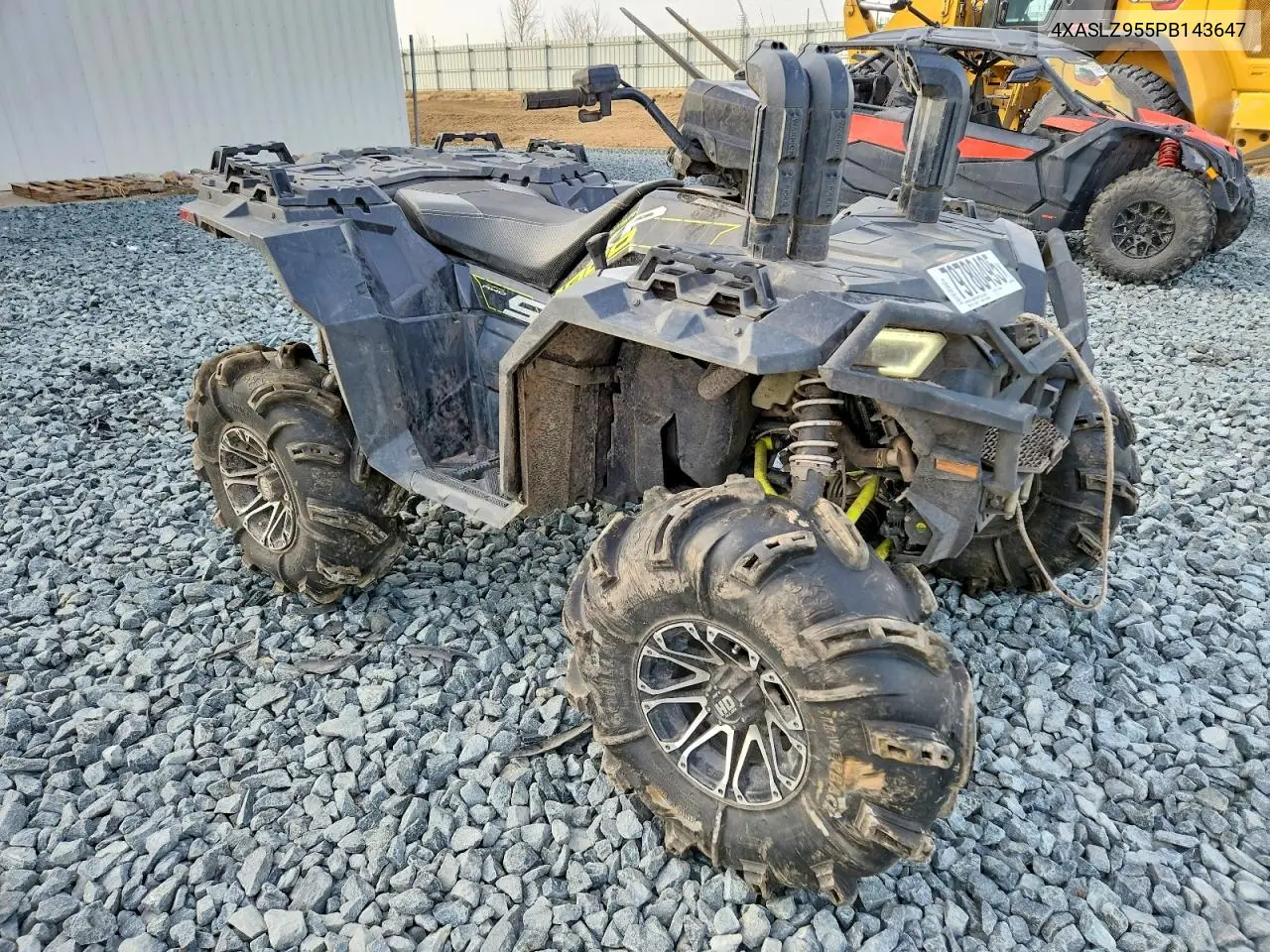 2023 Polaris Sportsman Atv VIN: 4XASLZ955PB143647 Lot: 79780495