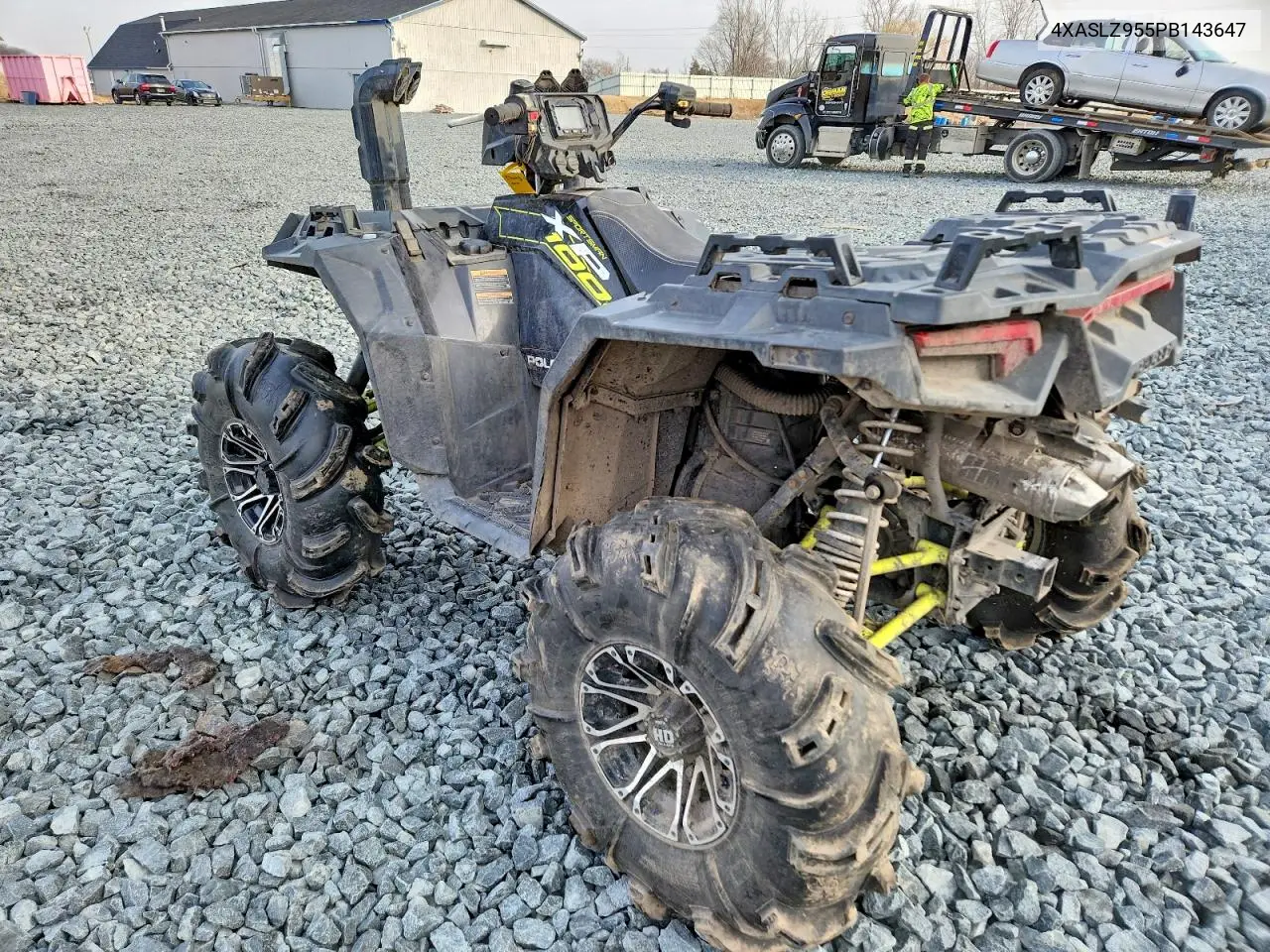2023 Polaris Sportsman Atv VIN: 4XASLZ955PB143647 Lot: 79780495