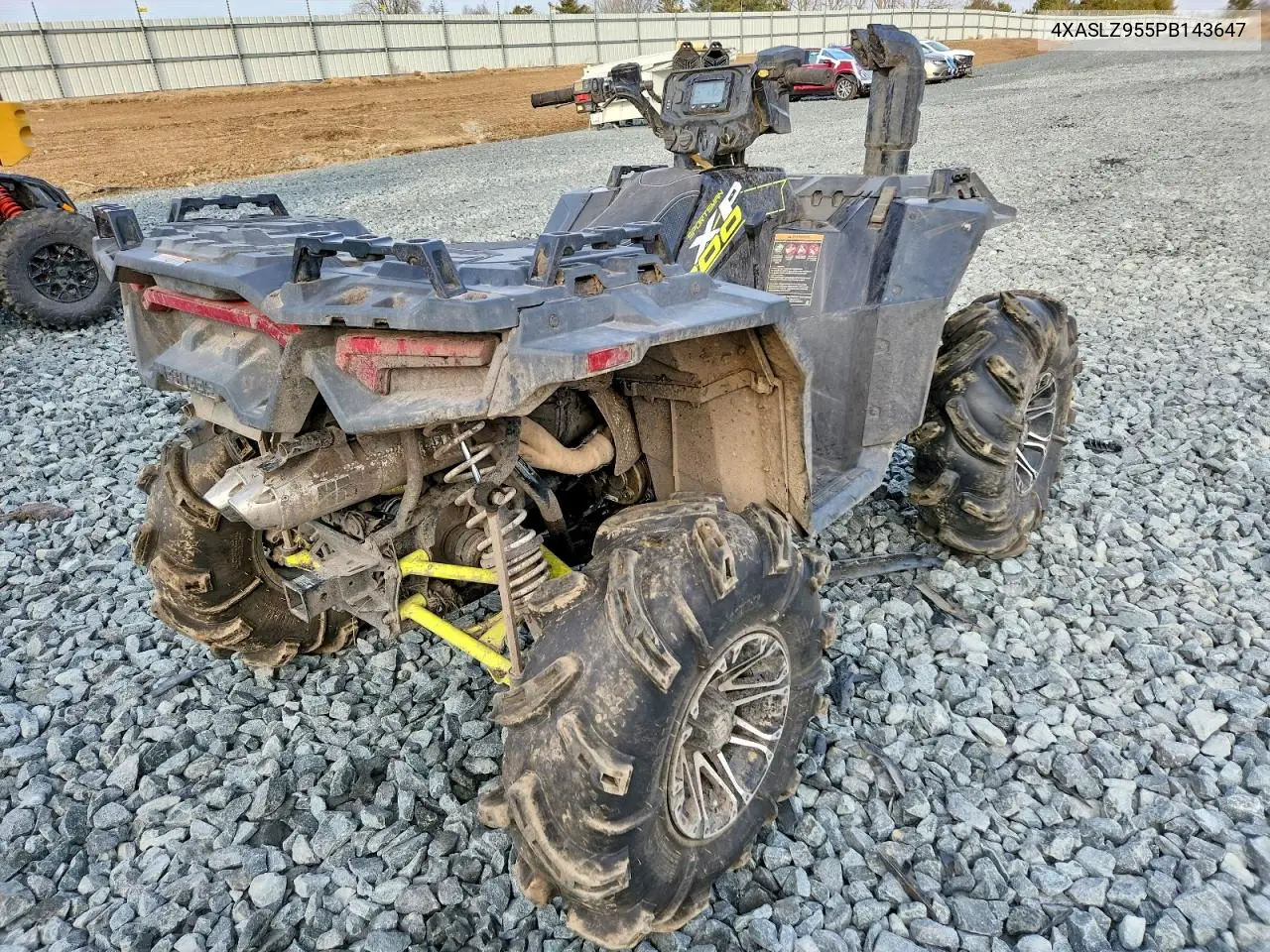2023 Polaris Sportsman Atv VIN: 4XASLZ955PB143647 Lot: 79780495