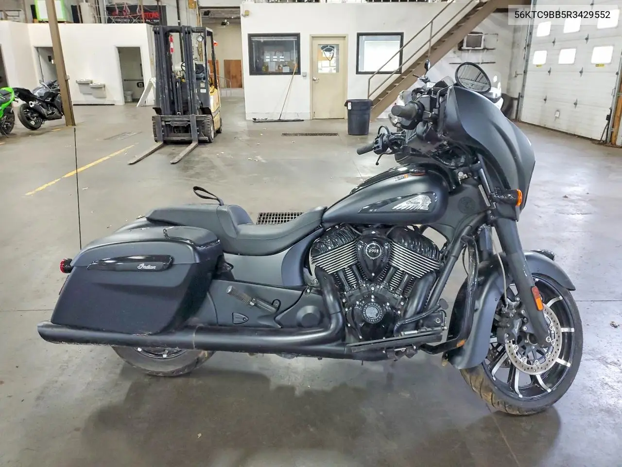 2024 Indian Chieftain Darkhorse W VIN: 56KTC9BB5R3429552 Lot: 53304046