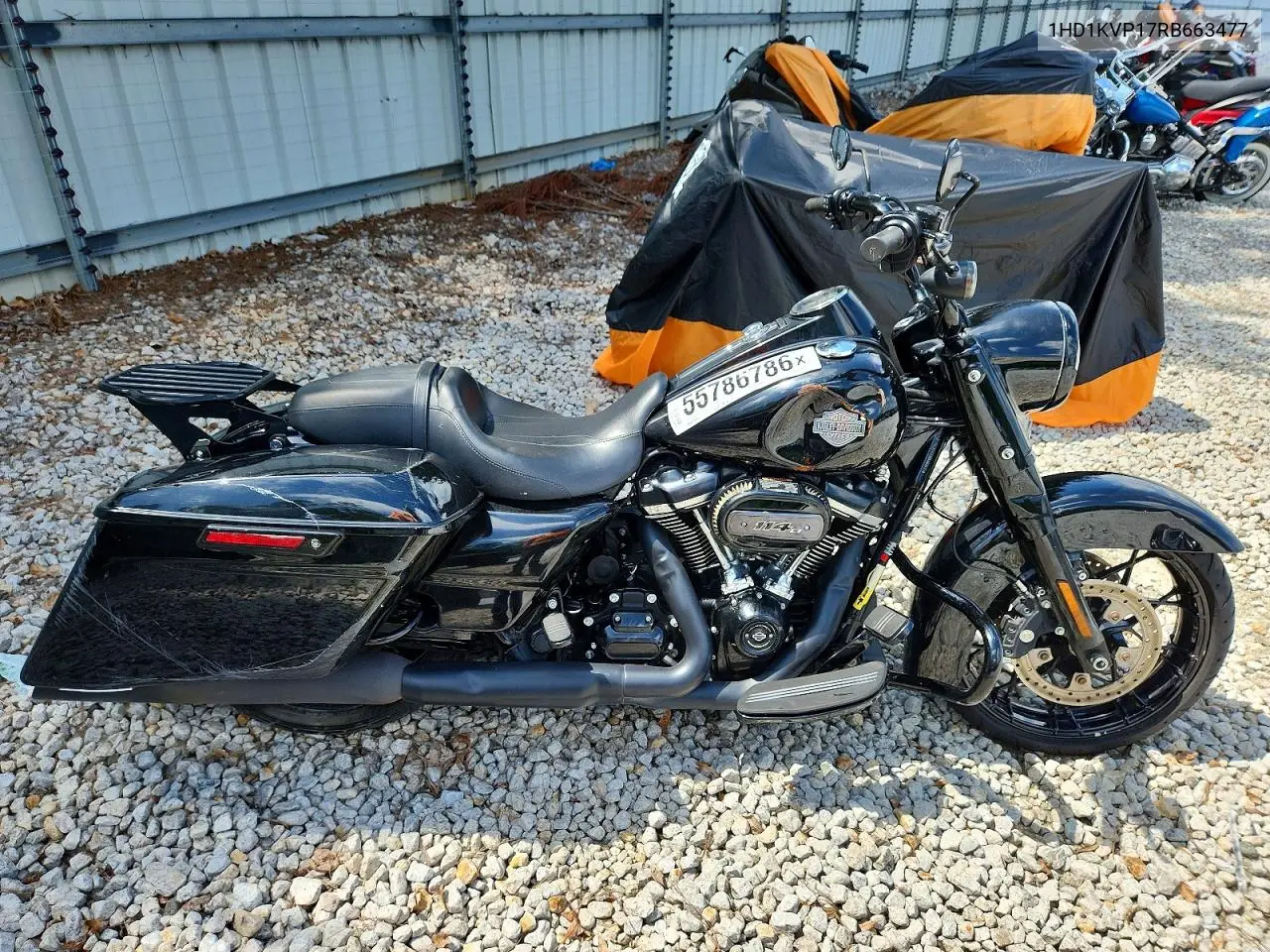 2024 Harley Davidson Flhrxs VIN: 1HD1KVP17RB663477 Lot: 55786786