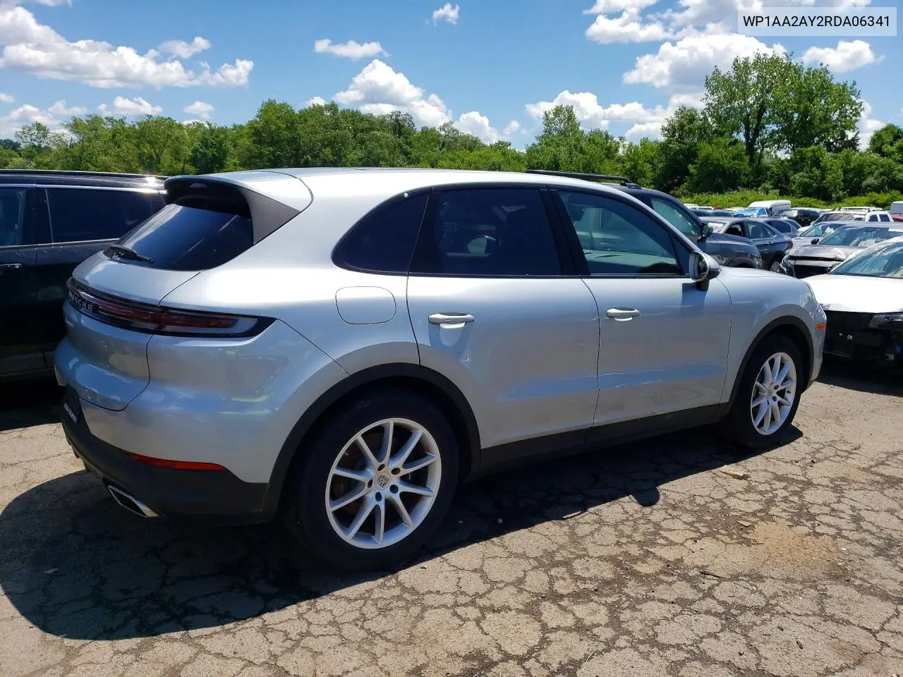 2024 Pors Cayenne VIN: WP1AA2AY2RDA06341 Lot: 57202376
