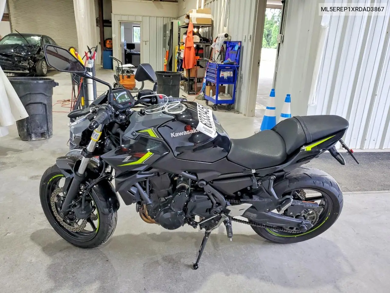 2024 Kawasaki Er650 P VIN: ML5EREP1XRDAD3867 Lot: 62333456