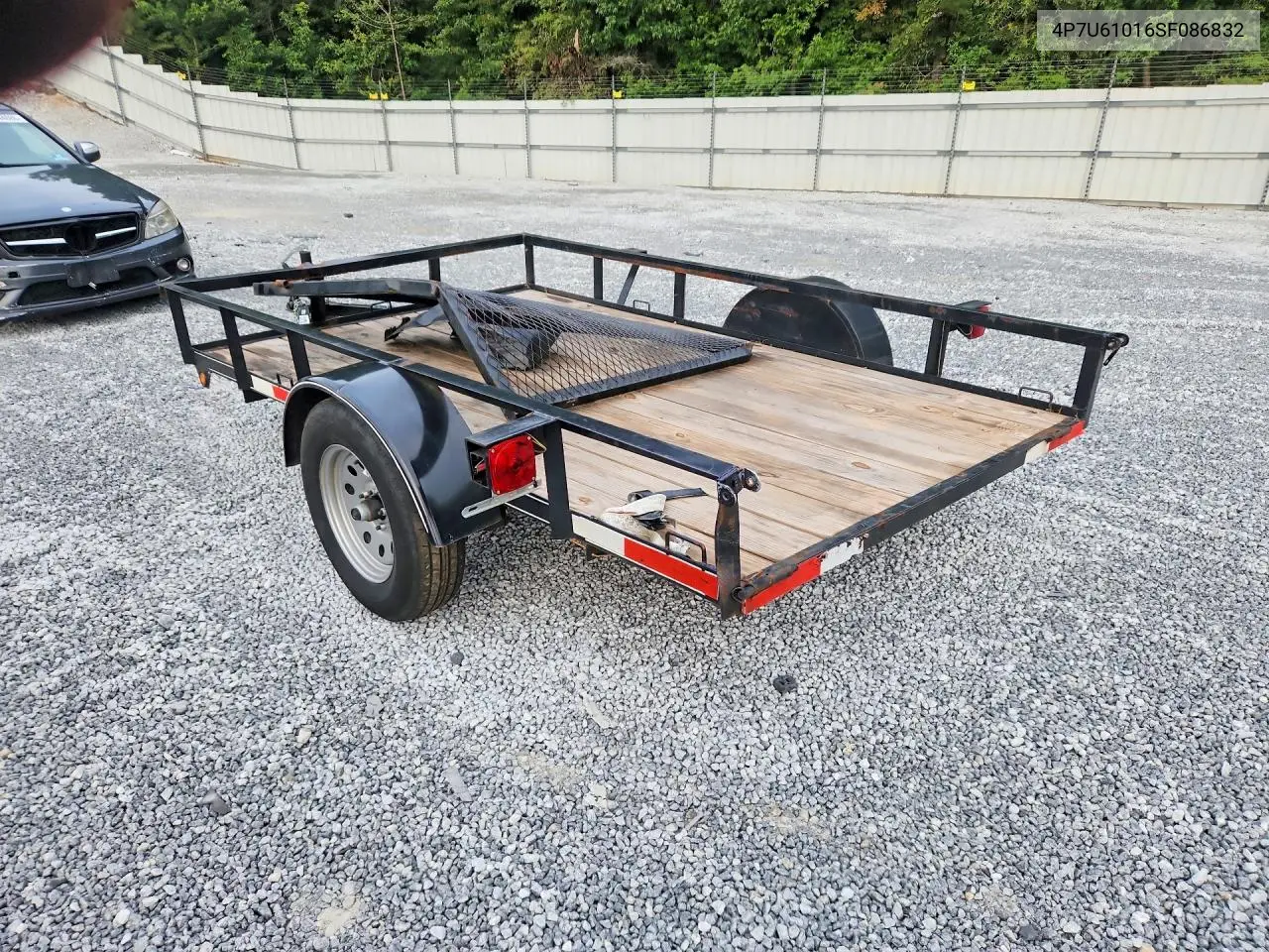 2025 Lone Trailer VIN: 4P7U61016SF086832 Lot: 60478456