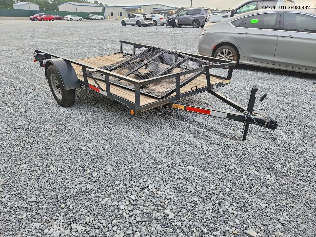2025 Lone Trailer VIN: 4P7U61016SF086832 Lot: 60478456