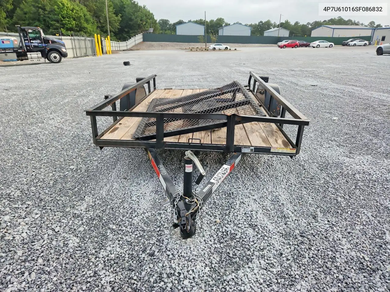 2025 Lone Trailer VIN: 4P7U61016SF086832 Lot: 60478456