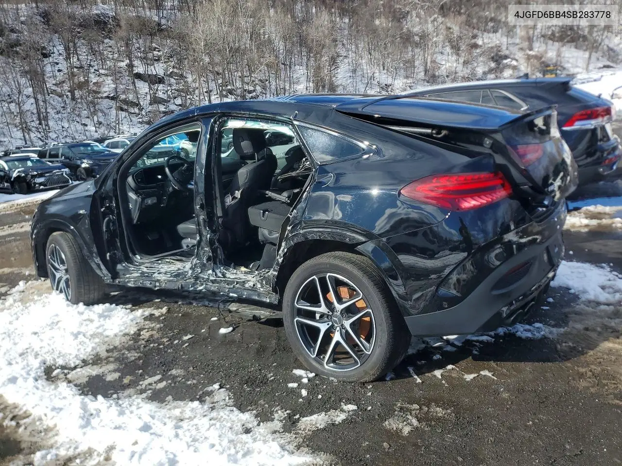 2025 Mercedes Gle Coupe Amg Gle 53 4Matic VIN: 4JGFD6BB4SB283778 Lot: 78970695