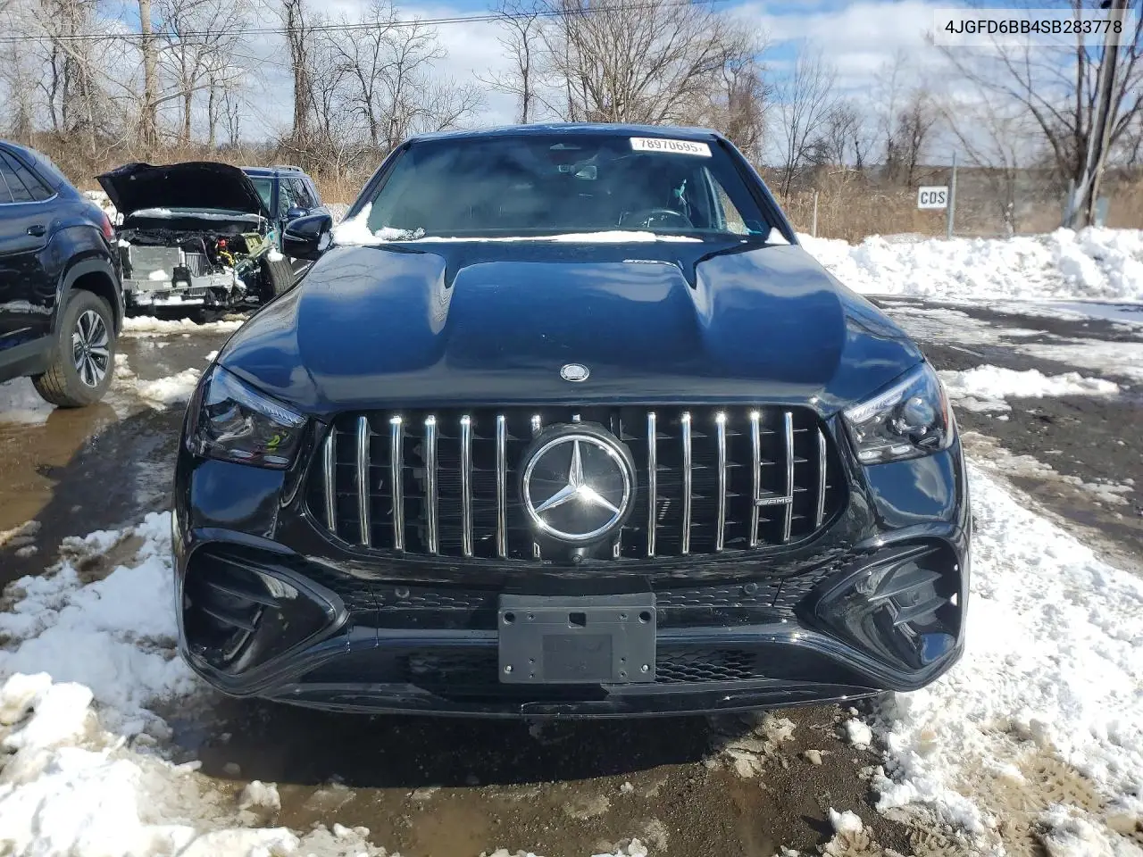 2025 Mercedes Gle Coupe Amg Gle 53 4Matic VIN: 4JGFD6BB4SB283778 Lot: 78970695