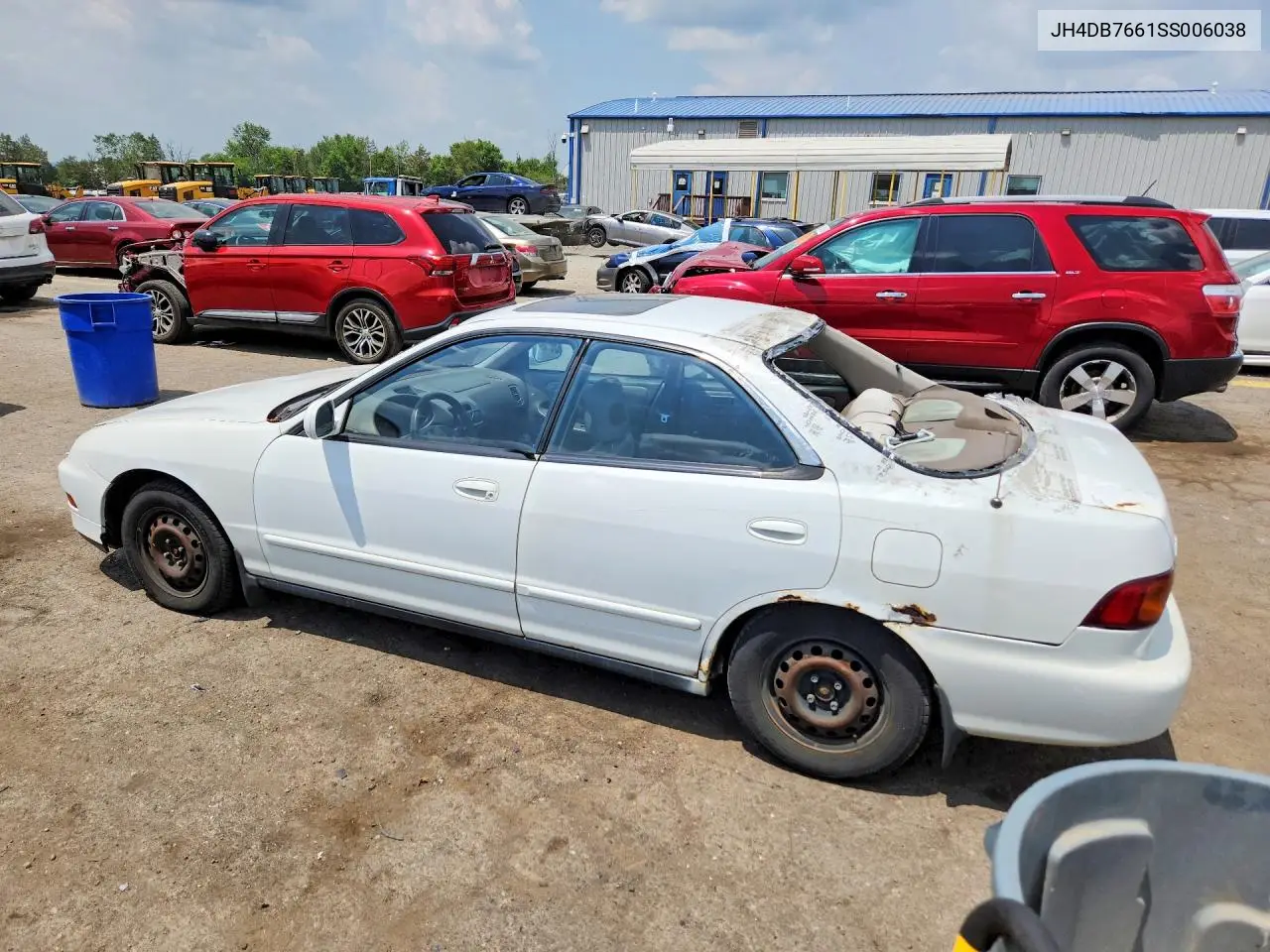 1995 Acura Integra Se VIN: JH4DB7661SS006038 Lot: 59305146