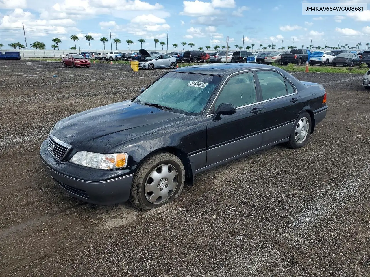 1998 Acura 3.5Rl Se VIN: JH4KA9684WC008681 Lot: 54484916