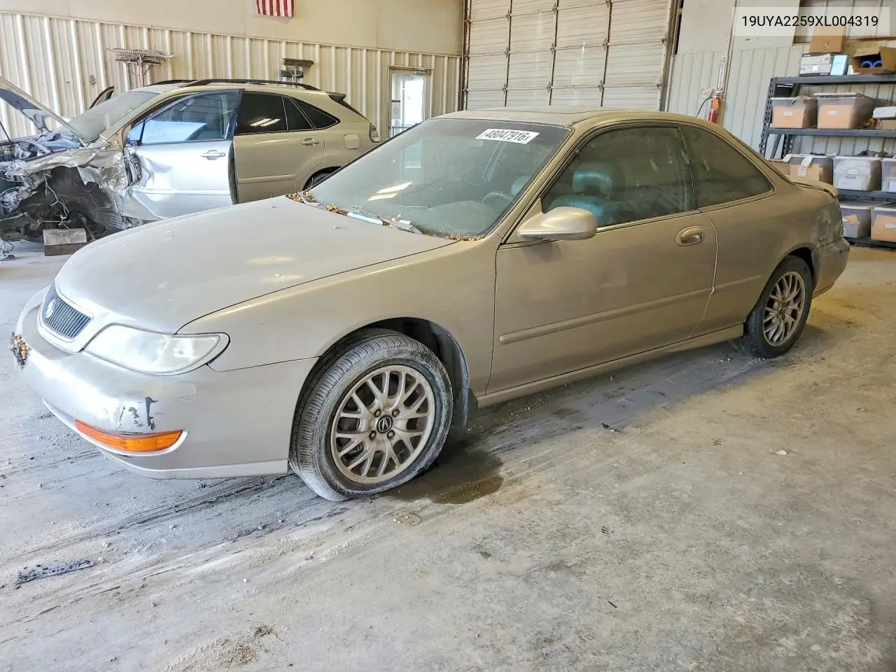 1999 Acura 3.0Cl VIN: 19UYA2259XL004319 Lot: 48047916